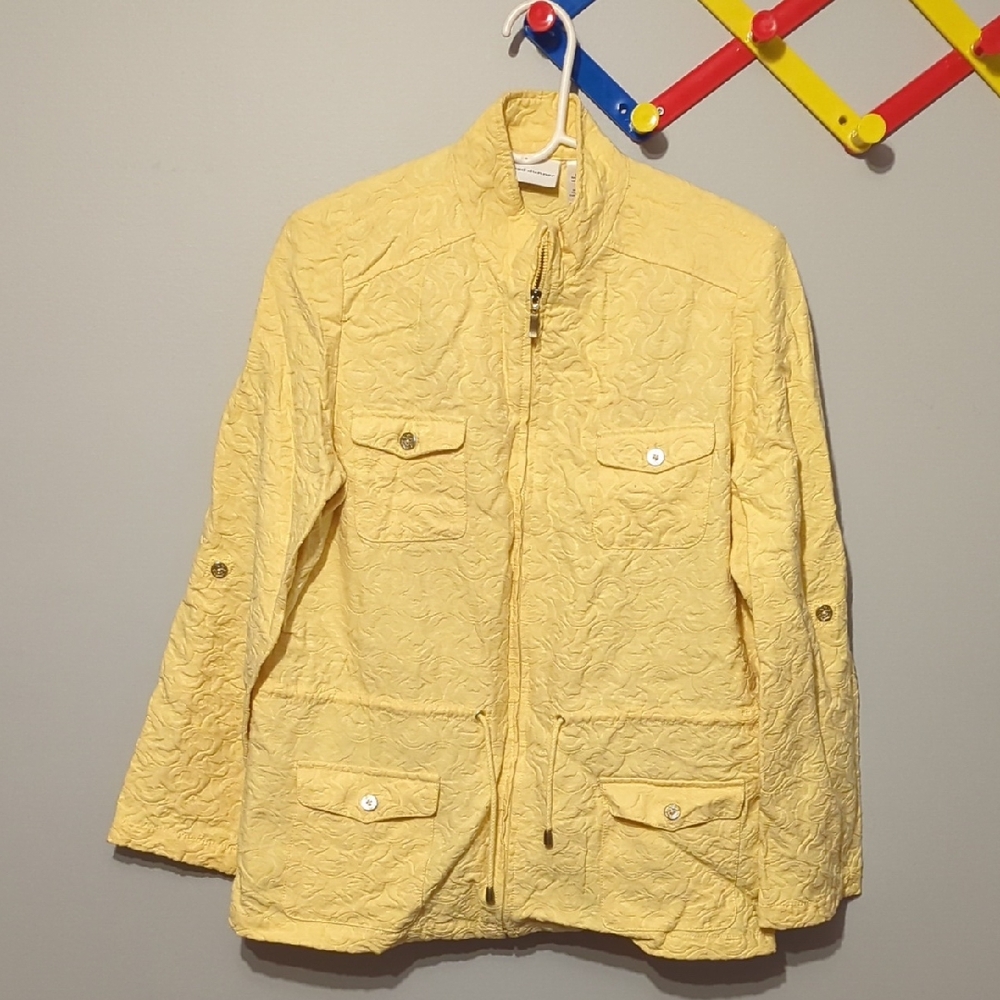 Alfred Dunner Sunny Yellow Jacket